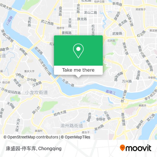 康盛园-停车库 map