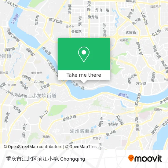 重庆市江北区滨江小学 map
