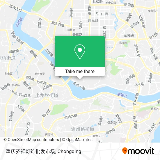 重庆齐祥灯饰批发市场 map