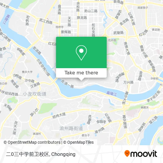 二0三中学前卫校区 map