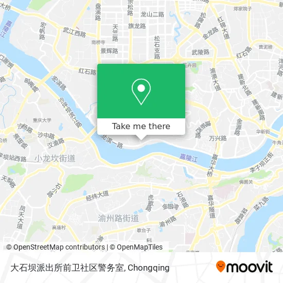 大石坝派出所前卫社区警务室 map