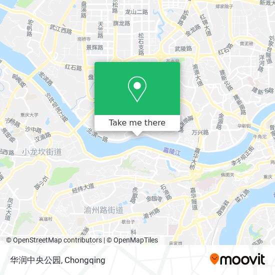 华润中央公园 map