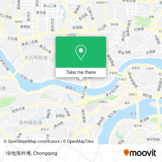 绿地海外滩 map
