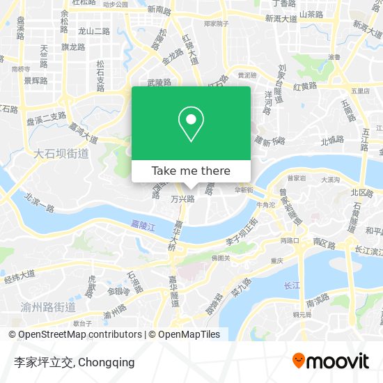 李家坪立交 map