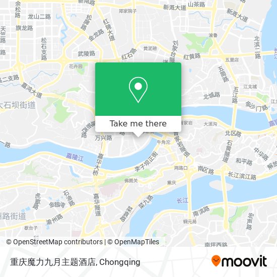 重庆魔力九月主题酒店 map