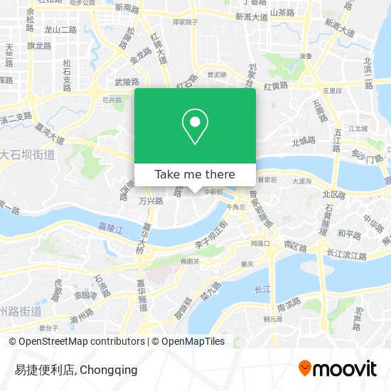 易捷便利店 map