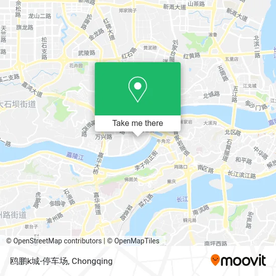 鸥鹏k城-停车场 map