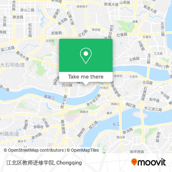 江北区教师进修学院 map