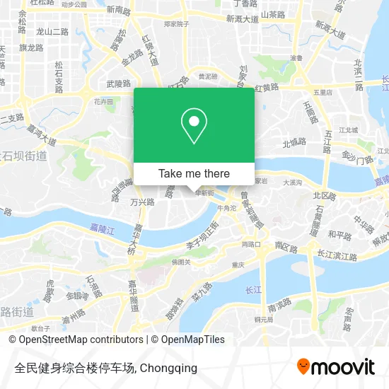 全民健身综合楼停车场 map