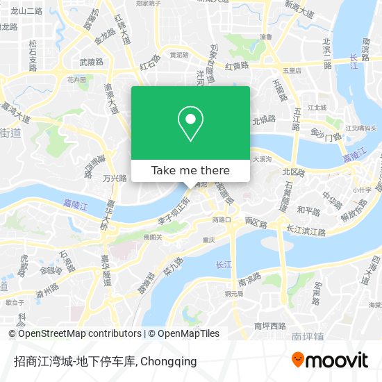 招商江湾城-地下停车库 map