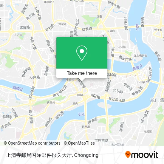 上清寺邮局国际邮件报关大厅 map