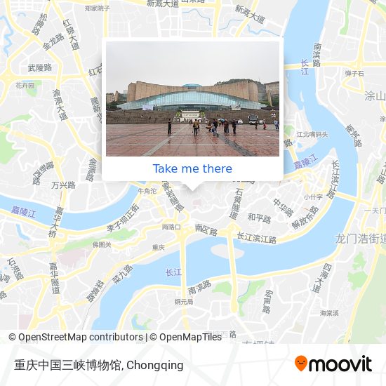 重庆中国三峡博物馆 map