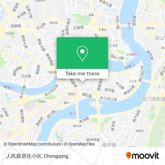 人民路居住小区 map