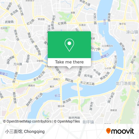 小三面馆 map