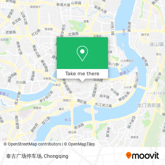 泰古广场停车场 map