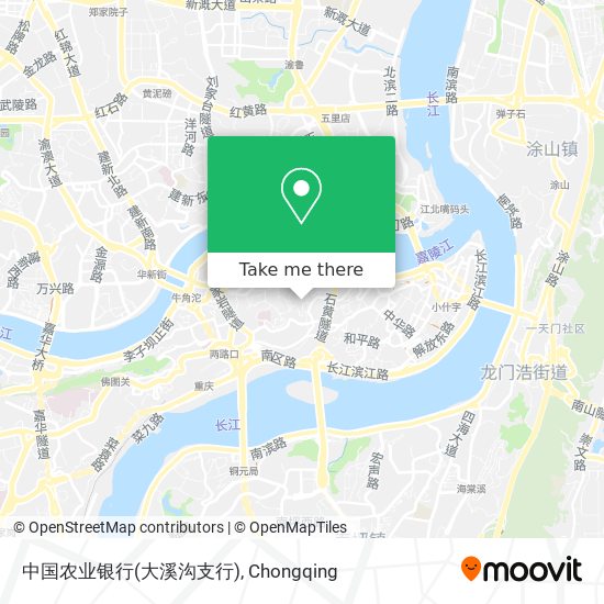 中国农业银行(大溪沟支行) map