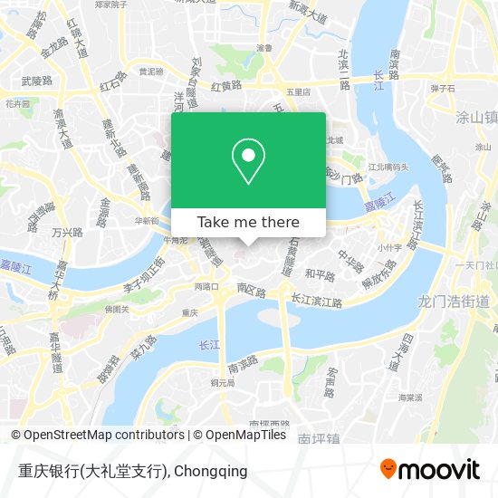 重庆银行(大礼堂支行) map