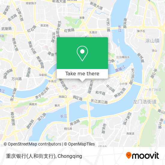 重庆银行(人和街支行) map