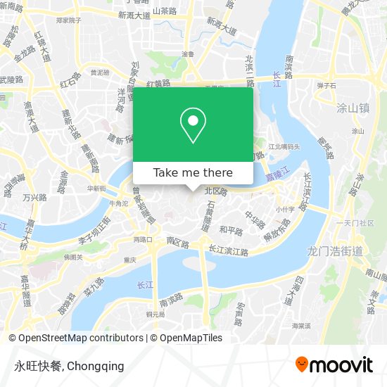 永旺快餐 map