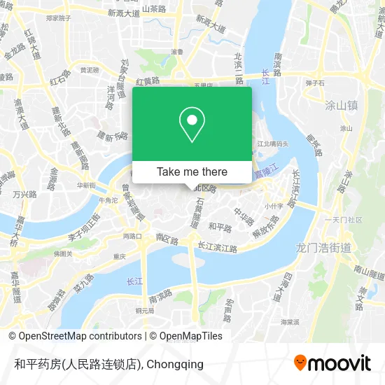 和平药房(人民路连锁店) map