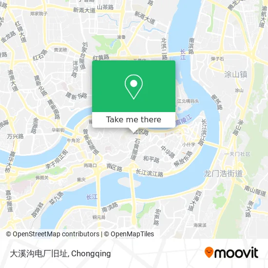 大溪沟电厂旧址 map