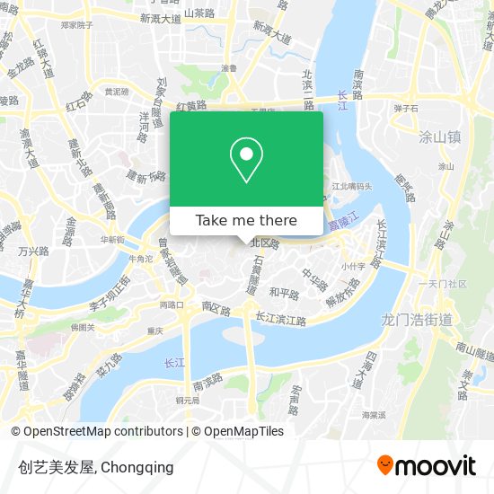 创艺美发屋 map