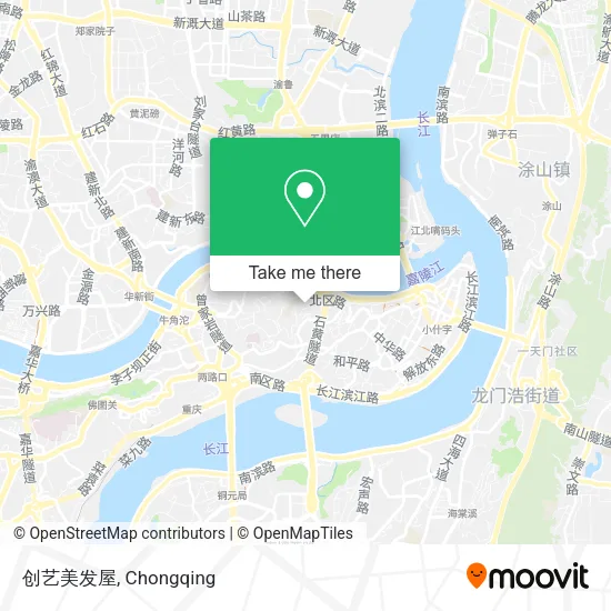 创艺美发屋 map
