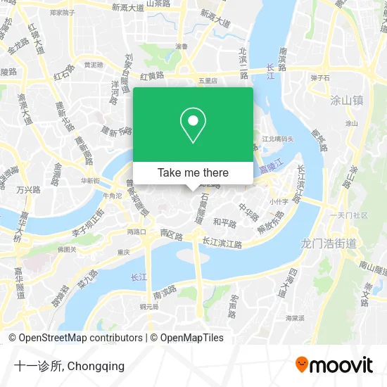 十一诊所 map