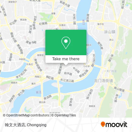 翰文大酒店 map