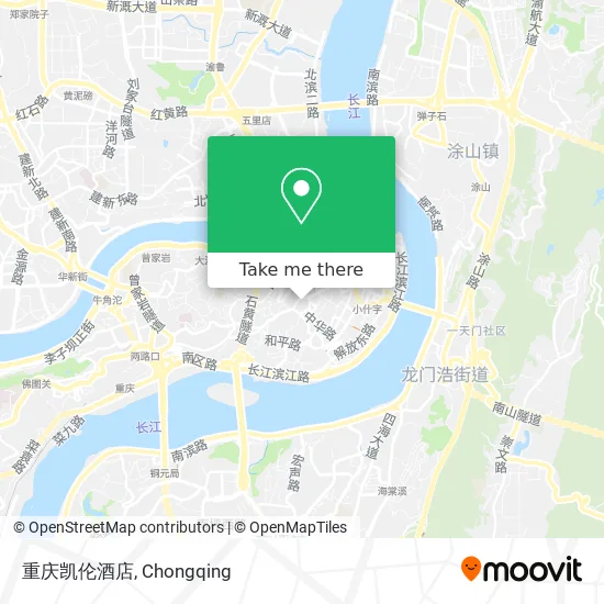 重庆凯伦酒店 map