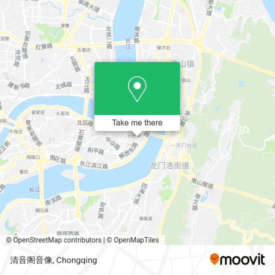 清音阁音像 map