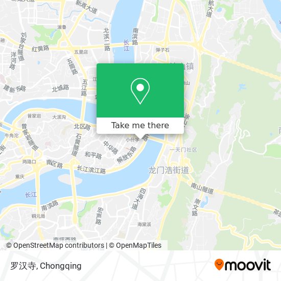 罗汉寺 map