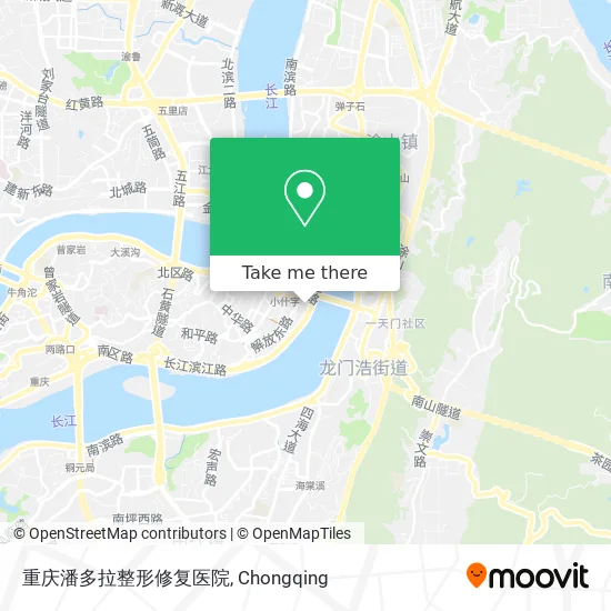 重庆潘多拉整形修复医院 map