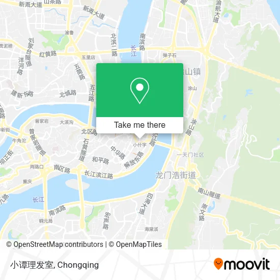 小谭理发室 map