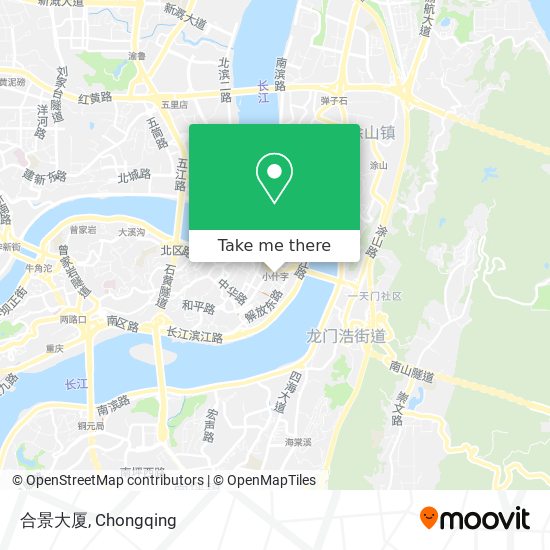 合景大厦 map