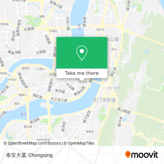 泰安大厦 map