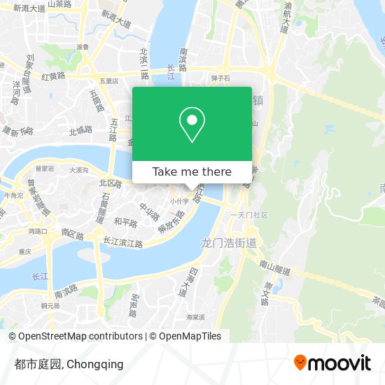 都市庭园 map