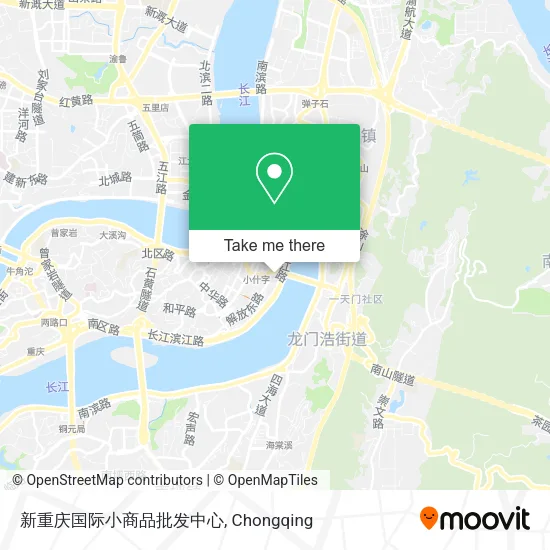 新重庆国际小商品批发中心 map