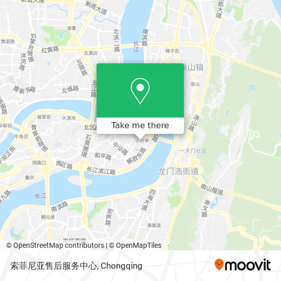 索菲尼亚售后服务中心 map