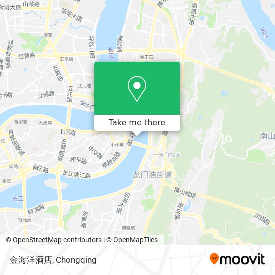 金海洋酒店 map