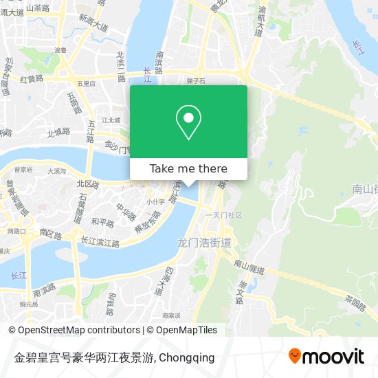 金碧皇宫号豪华两江夜景游 map