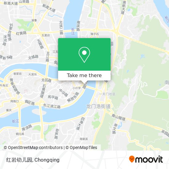 红岩幼儿园 map