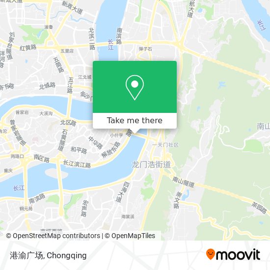 港渝广场 map