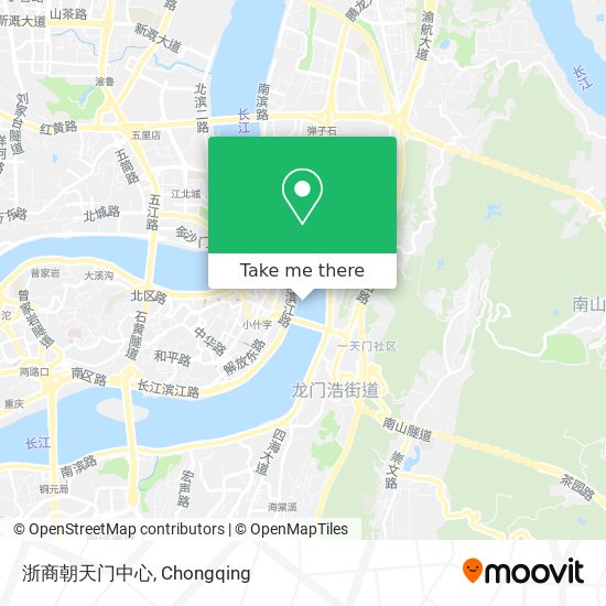 浙商朝天门中心 map