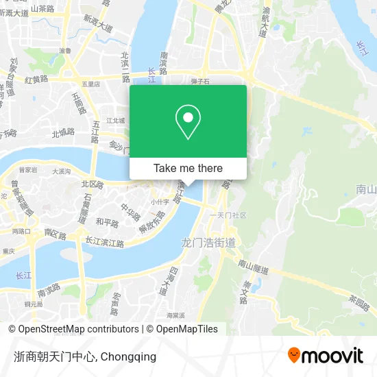 浙商朝天门中心 map