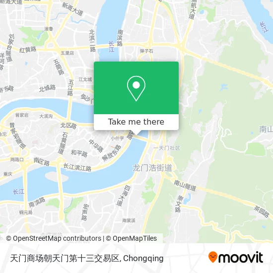 天门商场朝天门第十三交易区 map