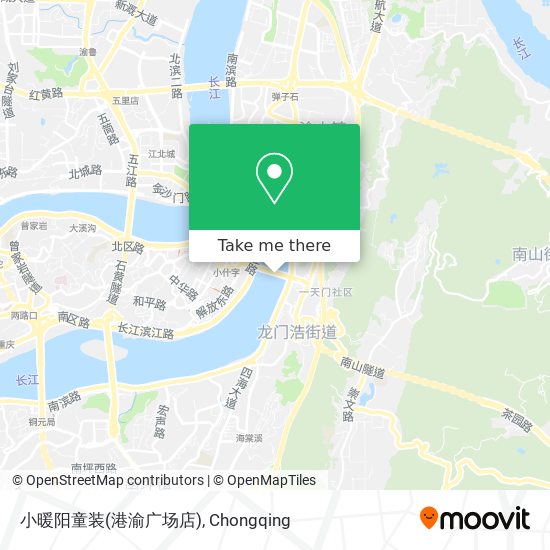 小暖阳童装(港渝广场店) map