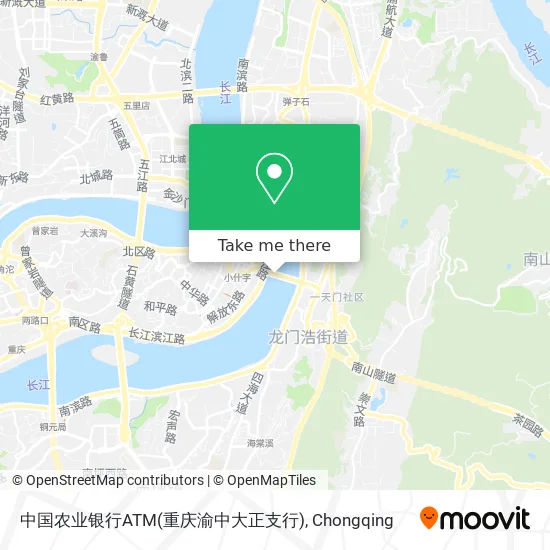 中国农业银行ATM(重庆渝中大正支行) map