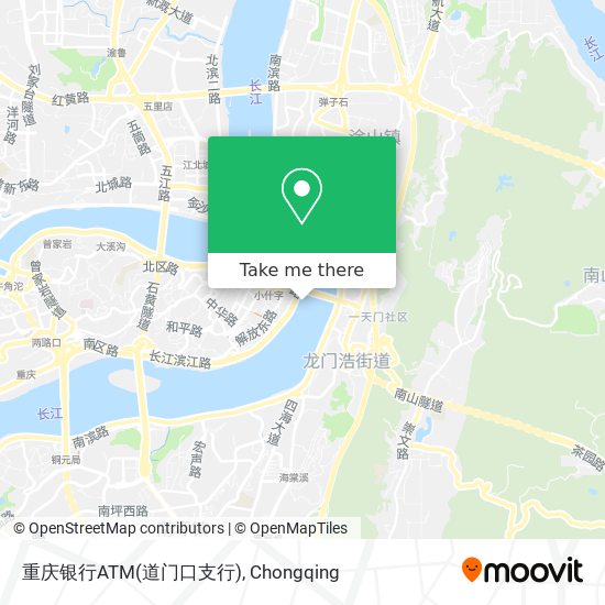 重庆银行ATM(道门口支行) map