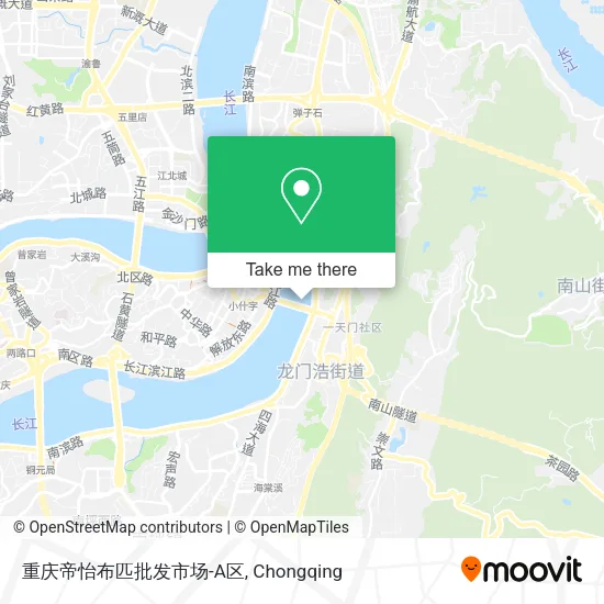重庆帝怡布匹批发市场-A区 map